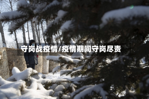 守岗战疫情/疫情期间守岗尽责