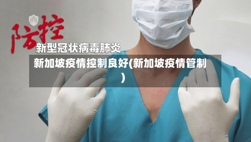 新加坡疫情控制良好(新加坡疫情管制)-第1张图片