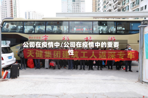 公司在疫情中/公司在疫情中的重要性-第1张图片