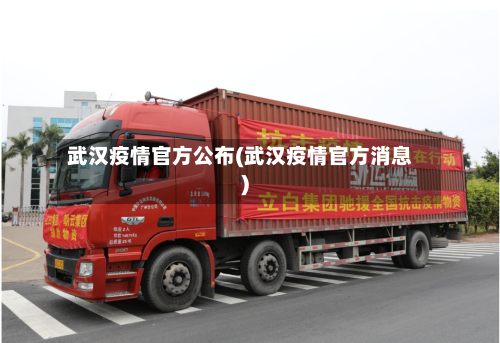 武汉疫情官方公布(武汉疫情官方消息)-第2张图片