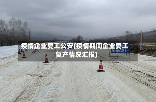 疫情企业复工公安(疫情期间企业复工复产情况汇报)-第1张图片